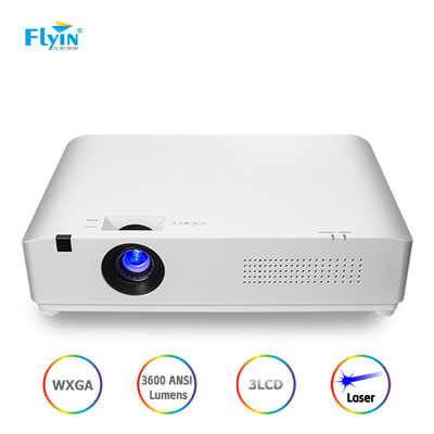 Sumber Cahaya Laser Flyin 4k Hdr Wxga Proyektor Pendidikan 4500 Lumens