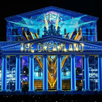 FLYIN WUXGA 3LCD Laser Scale Outdoor Projector FULL HD 3D dengan 20000 Lumens untuk Bioskop Beamers Presentasi Bisnis