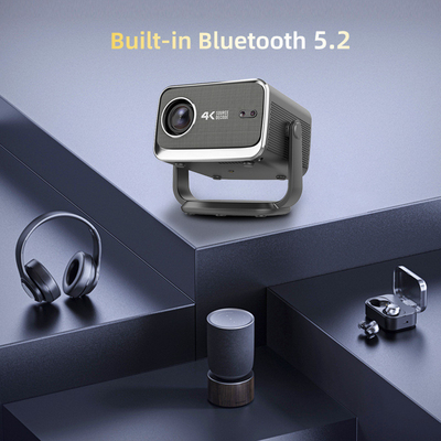 FLYIN P20 Pro 4K 350Lms 1080P Full HD Proyektor Lensa Fokus Otomatis Lampu LCD Android 13 Airplay Portable Home Theater Penggunaan