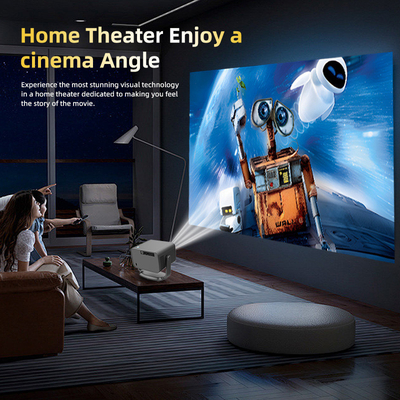 FLYIN P20 Pro 4K 350Lms 1080P Full HD Proyektor Lensa Fokus Otomatis Lampu LCD Android 13 Airplay Portable Home Theater Penggunaan