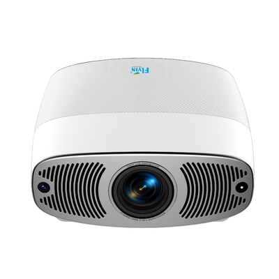 Flyin Q7 1080p High-definition Home Entertainment Theater Projector LCD Dual speaker Bluetooth layar 100 inci Dual band WIFI