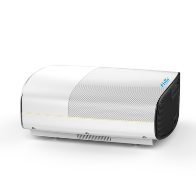 Flyin Q7 1080p High-definition Home Entertainment Theater Projector LCD Dual speaker Bluetooth layar 100 inci Dual band WIFI