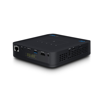Flyin P15 1080P Full HD DLP Projector Portable WIFI Android 9 IOS Home Theater 4K Auto 3D Stereo Baterai terintegrasi 4 jam Fokus manual