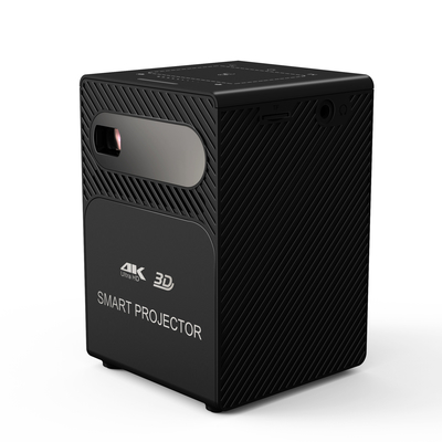 Flyin P18 Free Style Home TheaterSmart Portable DLP LED Mini Pocket Hitam Wireless Disesuaikan Proyektor
