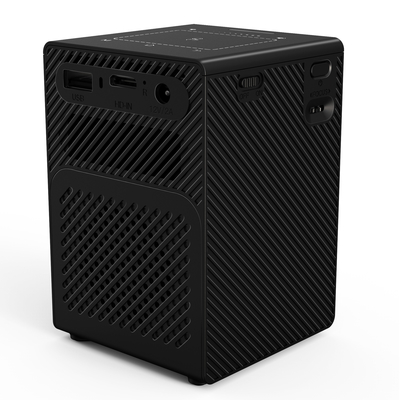 Flyin P18 Free Style Home TheaterSmart Portable DLP LED Mini Pocket Hitam Wireless Disesuaikan Proyektor