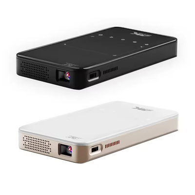 Flyin S90 4K Mini Portable Android Smart DLP Projector WIFI Bluetooth diaktifkan Berbentuk Ponsel US Plug LED Lamp Baterai 3D