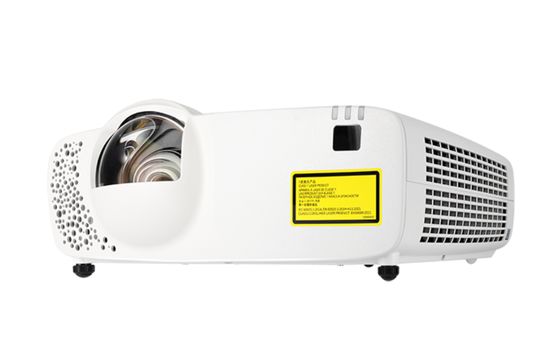 Flyin 5500 ANSI Lumens Native 4K 3LCD Laser Projector Short Throw HDBaseT untuk Pemetaan 3D Pendidikan