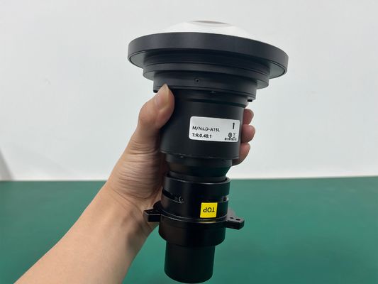 0.48 Proyektor Lensa Jarak Pendek Fokus Manual Zoom Proyektor Lokasi Besar
