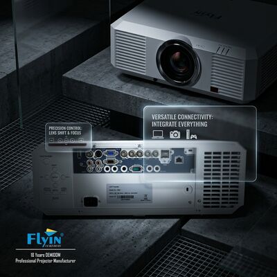 3LCD 10000 Lumens Outdoor 3D Mapping Projector EL-705U WUXGA 1920x1200 Proyeksi Lokasi Besar