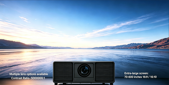 Laser DLP Projector dengan 13,000 Lumens Kecerahan 4K Kompatibel untuk penggunaan luar ruangan tempat besar