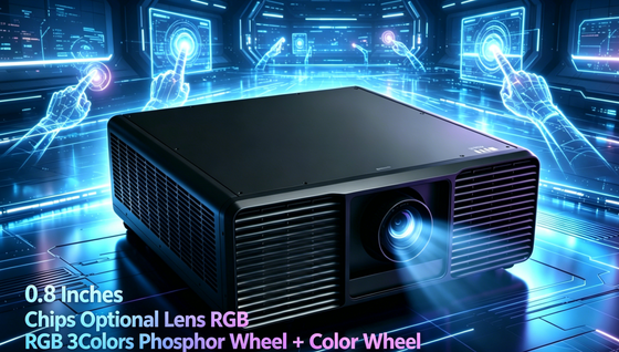 Laser DLP Projector dengan 13,000 Lumens Kecerahan 4K Kompatibel untuk penggunaan luar ruangan tempat besar