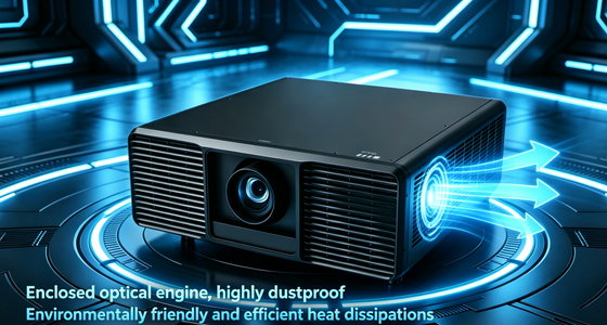 Laser DLP Projector dengan 13,000 Lumens Kecerahan 4K Kompatibel untuk penggunaan luar ruangan tempat besar