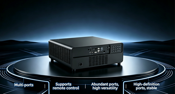 Laser DLP Projector dengan 13,000 Lumens Kecerahan 4K Kompatibel untuk penggunaan luar ruangan tempat besar