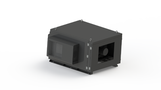 Proyektor Luar Ruang Suhu Konstan IP65 IP66 Sistem Pendingin Dual Pemanasan 15-50°C untuk Proyektor 5000-50000Lm