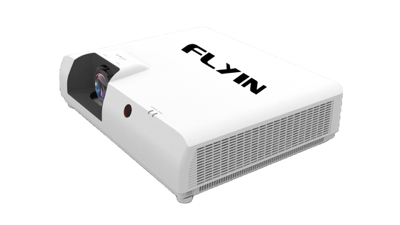 Flyin-CS7 4K 7000 Lumen Proyektor Laser 3LCD 0,5 Lensa Short Throw Kontras 5000000:1 untuk Tempat Besar