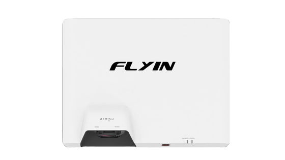 Flyin-CS7 4K 7000 Lumen Proyektor Laser 3LCD 0,5 Lensa Short Throw Kontras 5000000:1 untuk Tempat Besar