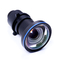 Rasio Lempar Lensa Proyektor Kaca Lempar Pendek Optik Cekung Ganda
