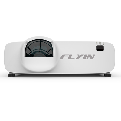 Smart Full Hd 4k Flyin 5500 Lumens Short Throw Proyektor Laser 3lcd Untuk Sekolah