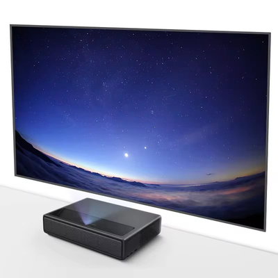 Flyin M1 5000 Lumens DLP Laser Projector 3D 4K Android Ultra Short Throw Home Theater Projector 300 Inch Screen Portable Laser TV Projector 1080p AS