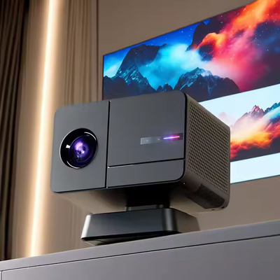 Flyin P50 Home Theater 1080P 4K Proyektor Allwinner H713 Proyektor 800 ANSI Lumens Proyektor TV Rumah