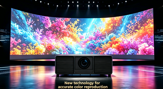 Laser DLP Projector dengan 13,000 Lumens Kecerahan 4K Kompatibel untuk penggunaan luar ruangan tempat besar
