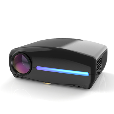 Proyektor Home Theater 1080P Asli Video LCD LED Full HD 4400 Lumen
