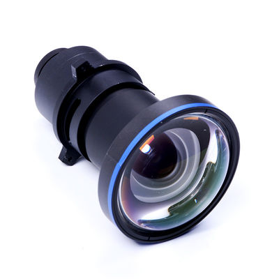 Lensa Fisheye Proyektor Lempar Pendek Lensa Cekung Ganda Sudut Lebar