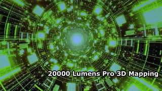 Proyektor Laser Pemetaan 3D 20000 Lumens Terbaik
